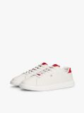 Multi Lightweight Leather Cupsole Court Trainers  Women
