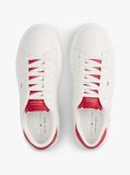 Multi Lightweight Leather Cupsole Court Trainers  Women