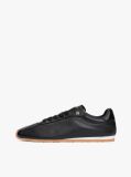 Black TH Monogram Low Profile Leather Trainers  Women