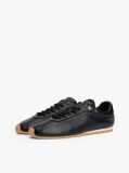 Black TH Monogram Low Profile Leather Trainers  Women