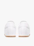 White TH Monogram Low Profile Leather Trainers  Women
