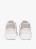 Multi Leather Mixed Texture Cupsole Trainers  Women
