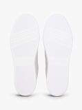 Multi Leather Mixed Texture Cupsole Trainers  Women