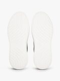 Black Snow Leopard Heel Leather Platform Trainers  Women