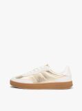 Multi TH Monogram Metallic Leather Trainers  Women