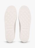 Beige TH Monogram Leather Court Trainers  Women