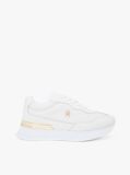 White Leather TH Monogram Sneakers  Women