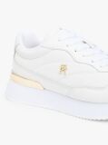 White Leather TH Monogram Sneakers  Women