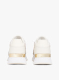 Μπεζ TH Monogram Δερμάτινα Sneakers  Γυναίκες