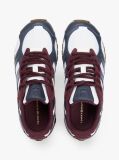Multi TH Monogram Δερμάτινα Sneakers Με Μίξη Υφών  Γυναίκες