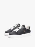 Μαύρο Δερμάτινα Sneakers Με Μονόγραμμα TH  Γυναίκες