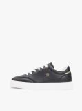 Μαύρο Δερμάτινα Sneakers Με Μονόγραμμα TH  Γυναίκες