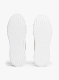 Μπεζ TH Monogram Δερμάτινα Sneakers Με Πλατφόρμα  Γυναίκες