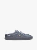 Black TH Monogram Metallic Trainers With Leather  Women