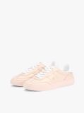 Ροζ Δερμάτινα Sneakers Με Μονόγραμμα TH  Γυναίκες