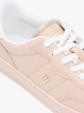 Ροζ Δερμάτινα Sneakers Με Μονόγραμμα TH  Γυναίκες
