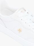 Άσπρο Δερμάτινα Sneakers Με Μονόγραμμα TH  Γυναίκες