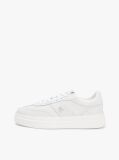 Άσπρο Δερμάτινα Sneakers Με Μονόγραμμα TH  Γυναίκες