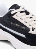 Μαύρο Σουέτ Chunky Δετά Sneakers  Γυναίκες