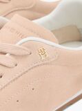 Pink Suede TH Monogram Low Profile Trainers  Women