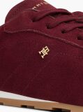 Red Suede TH Monogram Low Profile Trainers  Women