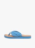 Blue TH Monogram Plaque Hemp Flip-Flops  Women