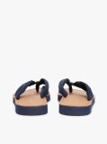 Blue TH Monogram Plaque Hemp Flip-Flops  Women