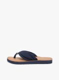 Blue TH Monogram Plaque Hemp Flip-Flops  Women