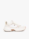 Multi Metallic Leather Chunky Trainers  Women