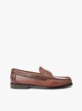 Καφέ Δερμάτινα Loafers  Γυναίκες