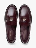Red Patent Leather Cushioned Loafers  Women
