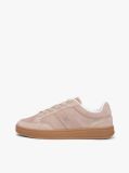 Pink TH Monogram Suede Court Trainers  Women