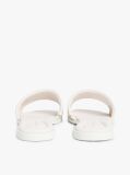 Beige Leather TH Monogram Strap Mules  Women