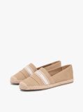 Brown Canvas Denim Espadrilles  Women