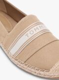 Brown Canvas Denim Espadrilles  Women