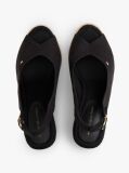Μαύρο Εσπαντρίγιες Με Πλατφόρμα Και Slingback  Γυναίκες