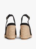 Μαύρο Εσπαντρίγιες Με Πλατφόρμα Και Slingback  Γυναίκες