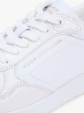Άσπρο Δερμάτινα Sneakers Με Λογότυπο  Γυναίκες