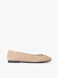Brown TH Monogram Suede Ballerinas  Women