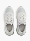 Grey TH Monogram Leather Chunky Sneakers  Women