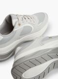 Grey TH Monogram Leather Chunky Sneakers  Women