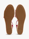 Red TH Monogram Woven Wedge Espadrilles  Women