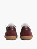 Κόκκινο Δερμάτινα Sneakers Με Μίξη Υφών  Γυναίκες