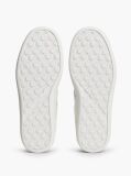 Μπεζ Δερμάτινα Sneakers Με Μίξη Υφών  Γυναίκες