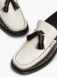 Καφέ Δερμάτινα Loafers Με Tassel  Γυναίκες