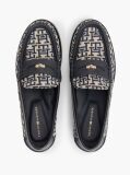 Blue TH Monogram Penny Loafers  Women