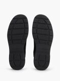 Black Outdoor Leather Chelsea Boots  Women