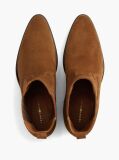 Brown Suede Western Chelsea Boots  Women