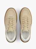Μπεζ Σουέτ Sneakers  Γυναίκες