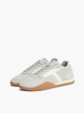 Grey Suede Vintage Low Profile Sneakers  Women